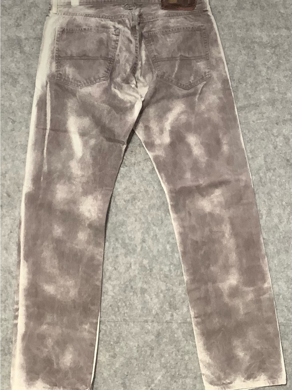 CUSTOM Indiana University Denim & Supply Ralph Lauren Grey Wash w/IU Graphics - Picture 7 of 8